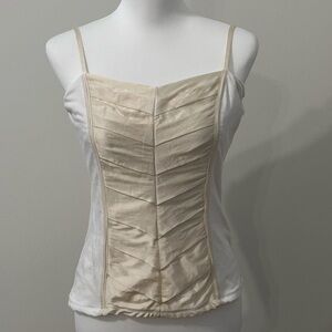 CACHE Cream Silk Cami
